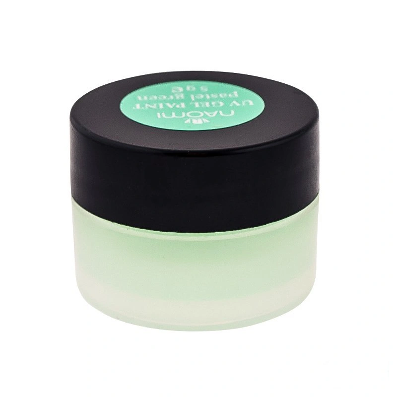 Гель-фарба, зелений пастельний Naomi Pastel Green UV Gel Paint 5г