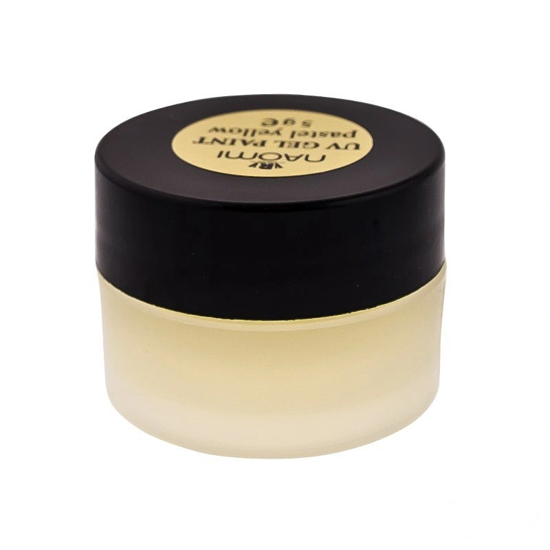 Гель-фарба, пастельний жовтий Naomi Pastel Yellow UV Gel Paint 5г