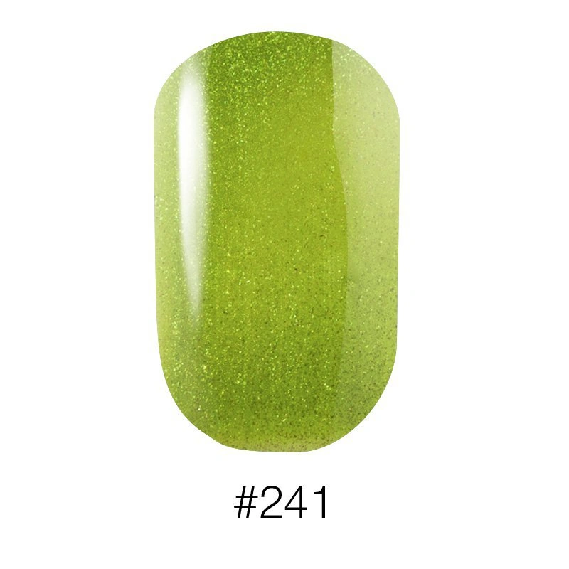 Лак Naomi Nail Lacquer 241 Naomi лайм із гліттером 12 мл