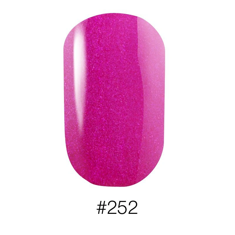Лак Naomi Nail Lacquer 252 Naomi фуксія з шиммером 12 мл