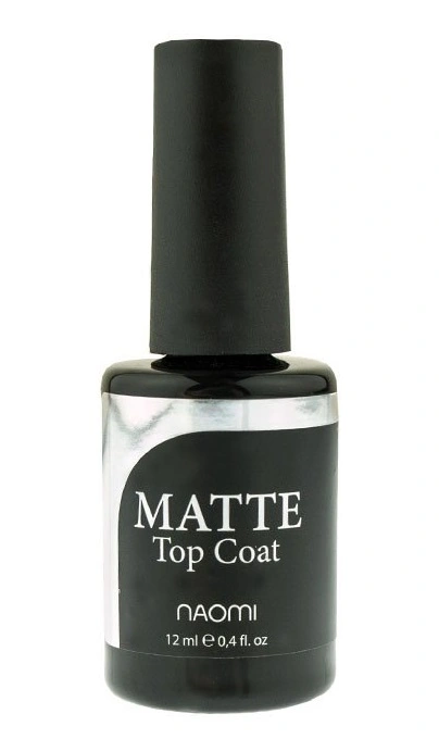Матовий топ Naomi Top coat Matte 12 мл