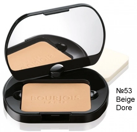 Компактна пудра, натуральний Bourjois Poudre Compacte Silk Edition №53 9 г