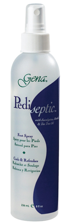 Cпрей для ніг з ментолом та олією чайного дерева Gena Pedi Septic Spray 236 мл