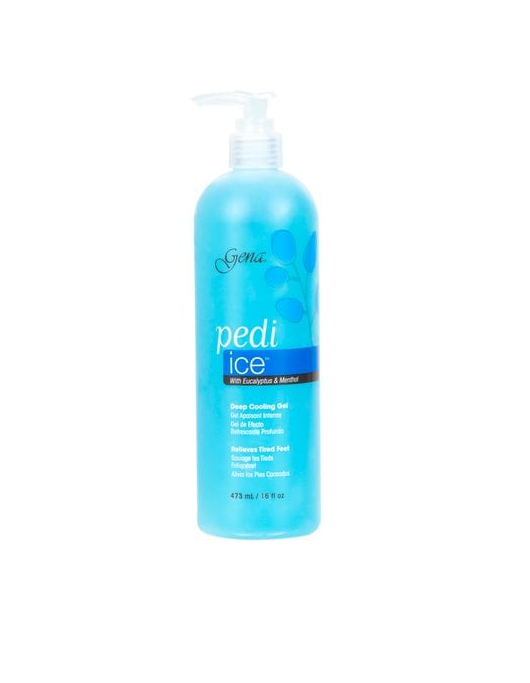 Охолоджуючий гель для ніг Gena Pedi Ice Gel with Eucalyptus & Menthol евкаліпт та ментол 473 мл