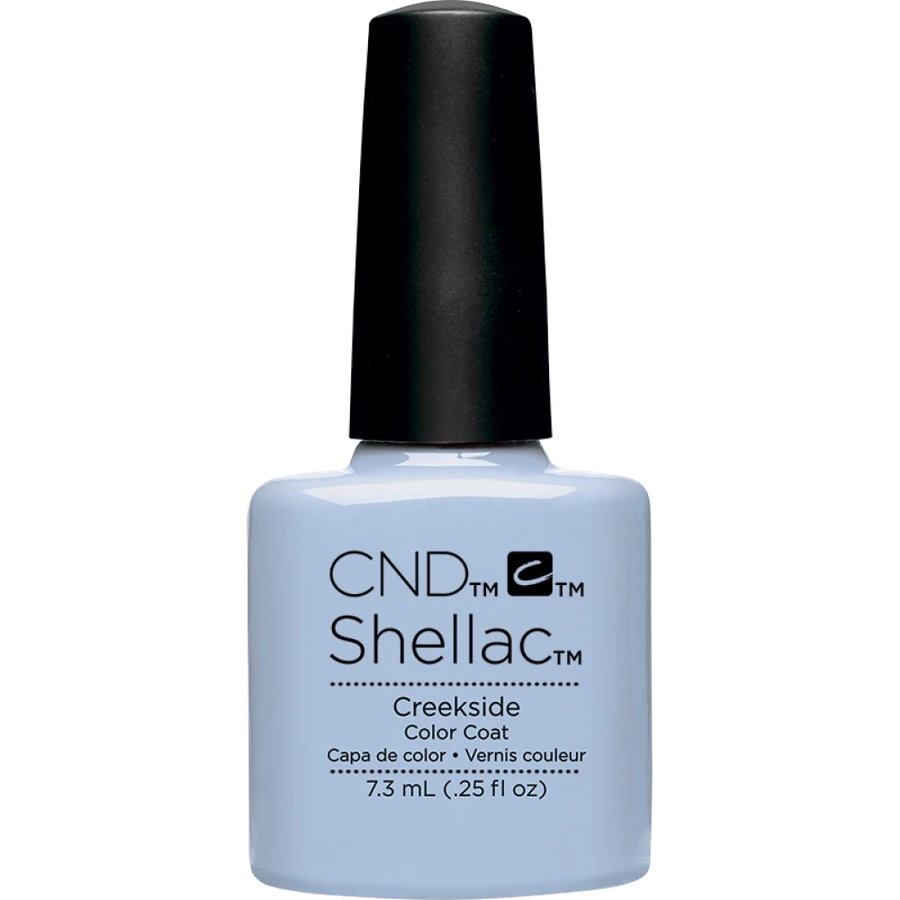 Гель-лак CND Shellac Creekside ніжно-блакитний, емаль 7,3 мл