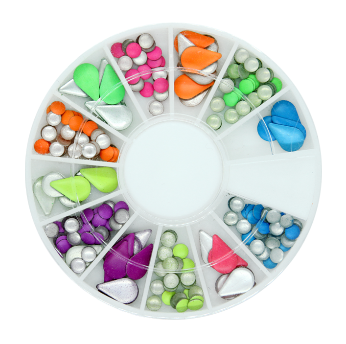 Фімо краплі для дизайну нігтів YRE Nail Art Fimo Colored Drops
