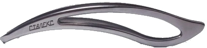 Пінцет для брів скошений метелик Staleks Tweezers for eyebrow correction beveled