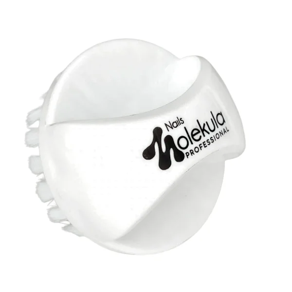 Щітка для пилу та очищення інструментів Molekula Dust Brush Round White біла