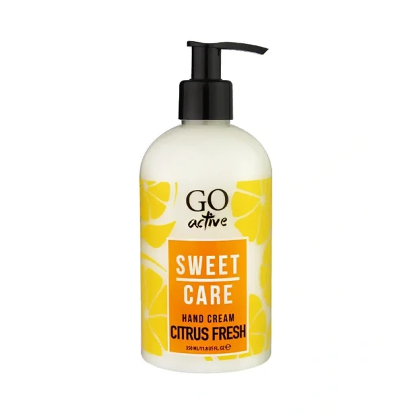 Крем для рук GO Active Sweet Care Hand Cream Citrus Fresh свіжий цитрус 350 мл