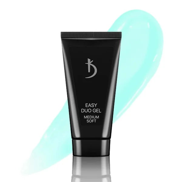 Акрил-гель Kodi Easy Duo Gel Medium Soft Art №20 кремово-м'ятний з вираженим камуфлюючим ефектом 30 г