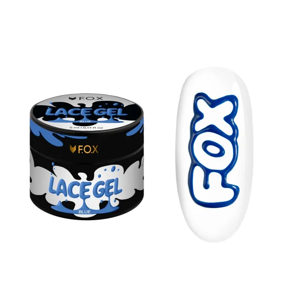 Гель-фарба FOX Lace Gel Blue 5 мл