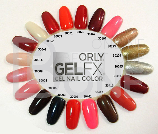 Палітра гель-лаків Orly Gel FX